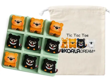 Wombat Tasmanian Devil Tic Tac Toe Game