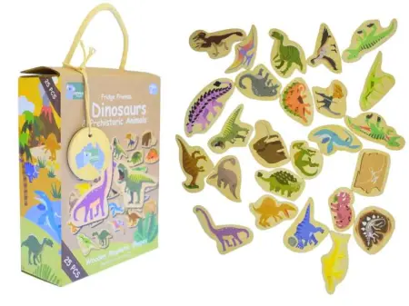 Fridge Magnets Dinosaurs Set 25 Piece