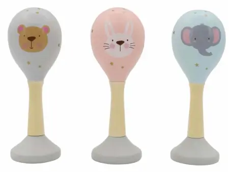 Baby Animal Maraca Set of Three