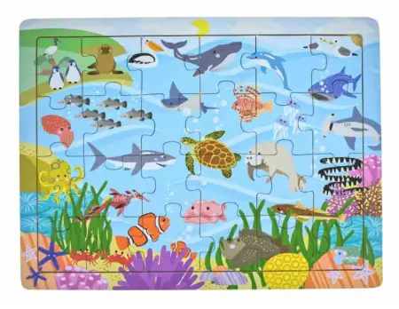 Aussie Sea Animals 24 Piece Jigsaw Puzzle
