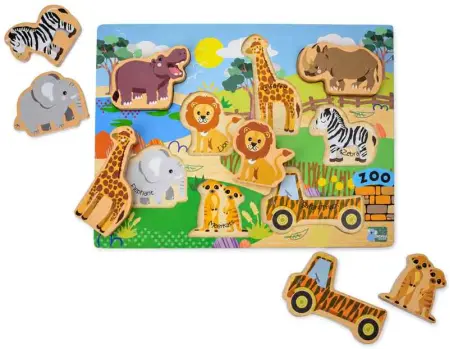 Chunky Zoo Animals Puzzle