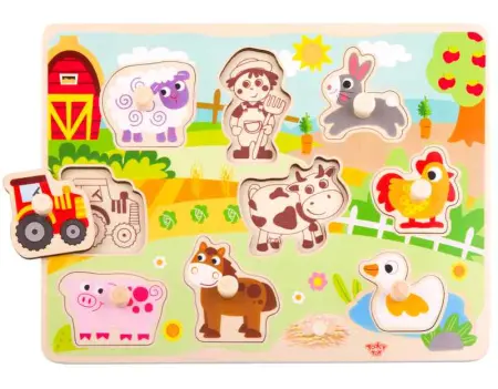 Farm Peg Puzzle