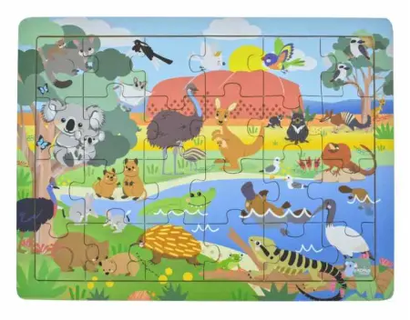 Aussie Animals 24 Piece Jigsaw Puzzle