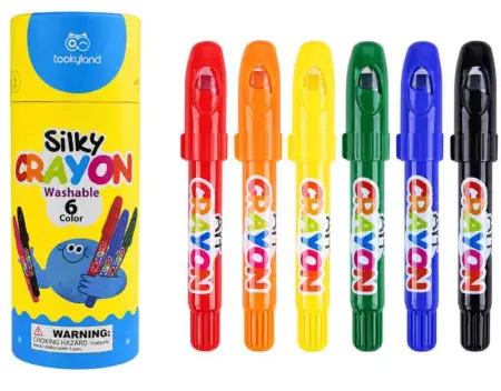 Silky Crayon Set of Six