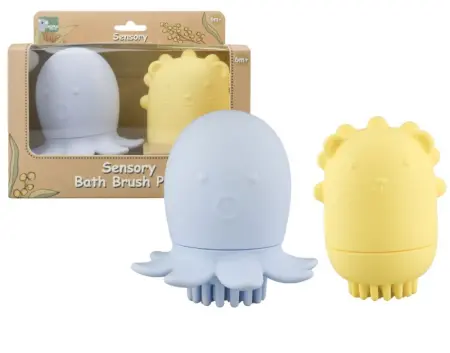 Animal Bath Shower Brush Set of Two