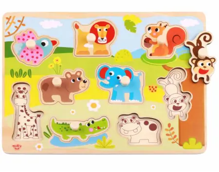 Animal Peg Puzzle