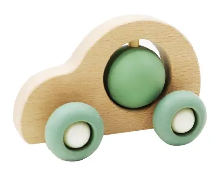 Green Silicone Push Toy