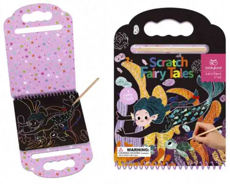 Fairy Tales Scratch Art Book