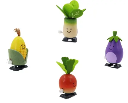 Wind Up Walking Veggies Set of Four