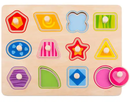 Shape Peg Puzzle