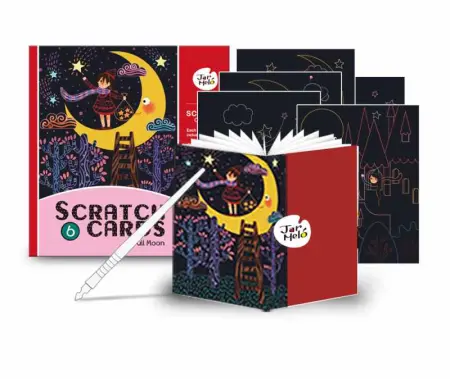 Full Moon Scratch Cards Set