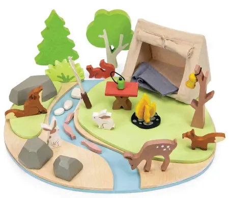 Wildlife Camping Playset