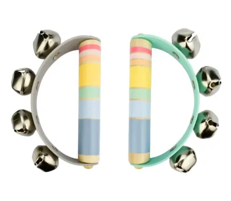 Rainbow Handbell Cluster Set of Two