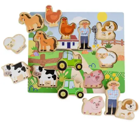 Chunky Farm Animal Puzzle