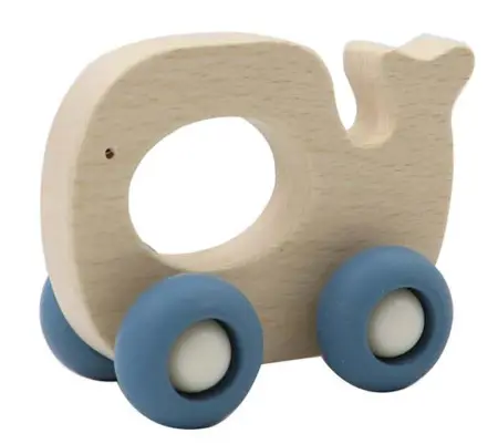 Grip Whale with Silicone Wheels