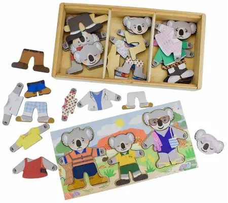 Mix Match Dressing Koala Family