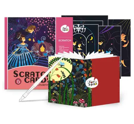 Cinderella Scratch Card Set