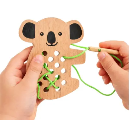 Koala Threading Lacing Toy