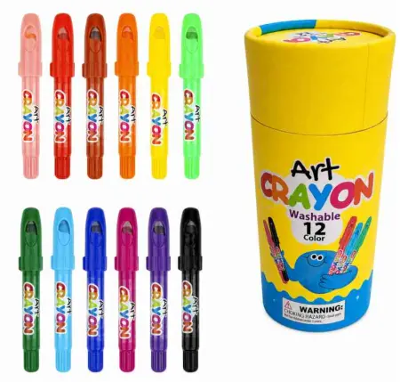 Silky Crayon Set of Twelve