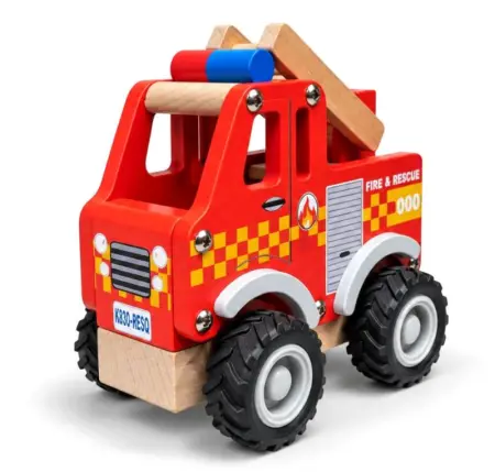 Wooden Fire Rescue Truck
