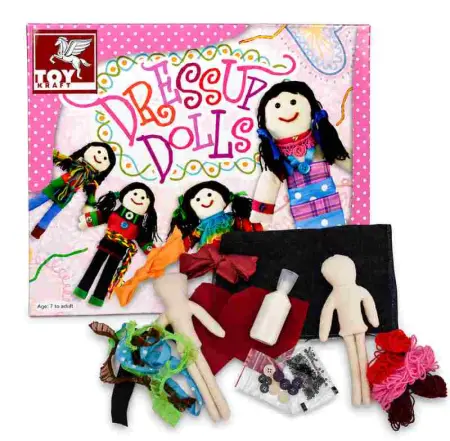 Dress Up Dolls Craft Kit