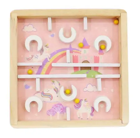 Wooden Unicorn Labyrinth