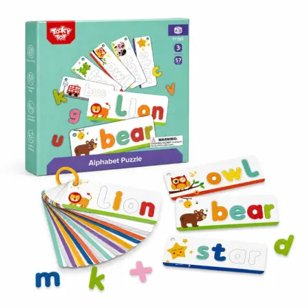 Alphabet Flash Card Puzzle