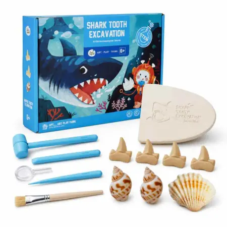 Ancient Shark Fossil Excavation Kit