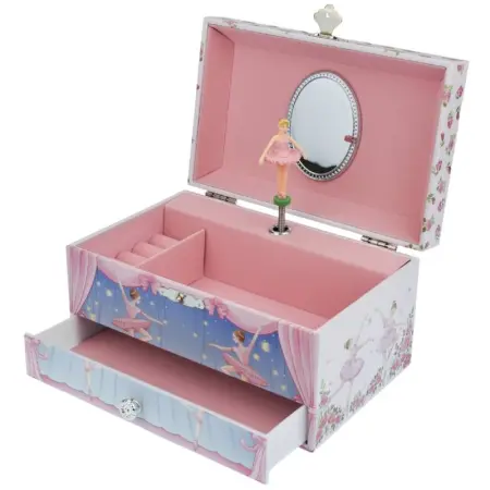 Ballerina Musical Jewellery Box Rosabella Heirloom