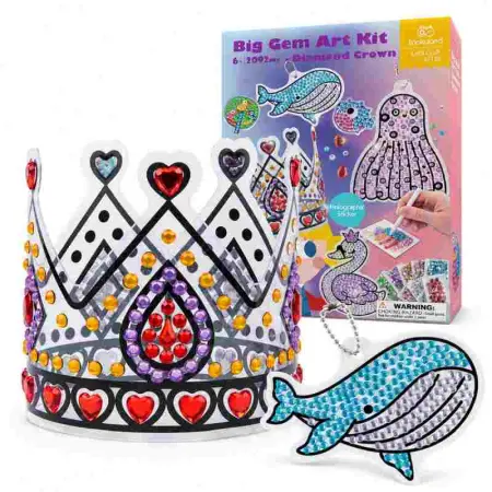 Big Gem Crown Craft Kit