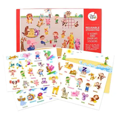 City Park Reusable Sticker Pad