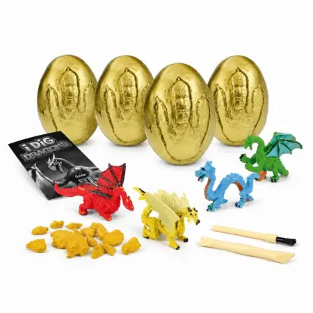 Dragon Egg Dig Kit Set of Four