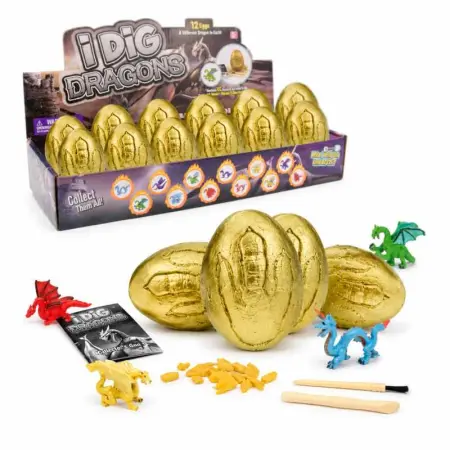 Dragon Egg Dig Kit Set of Twelve