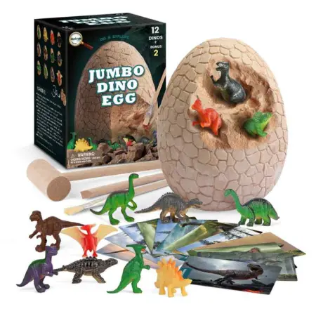 Jumbo Dino Egg Dig Kit