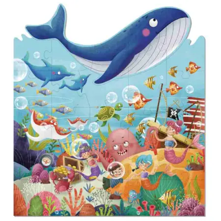 Marine Life Floor Puzzle 30 Piece