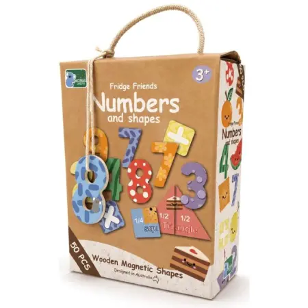 Magnetic Numbers & Shapes 50 Piece