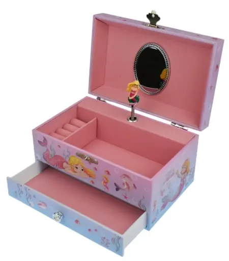 Mermaid Musical Jewellery Box Aquaria Heirloom