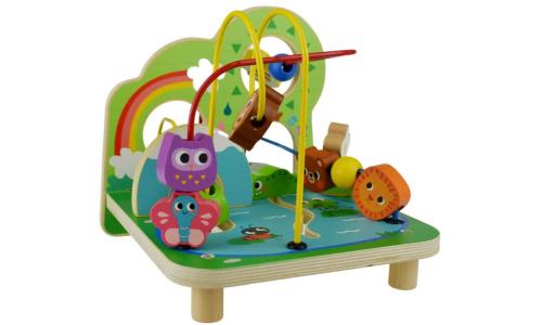 Wooden Forest Bead Maze