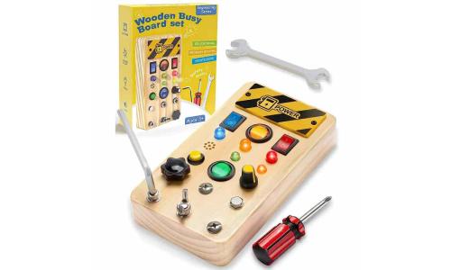 Wooden Ultimate Busy Board