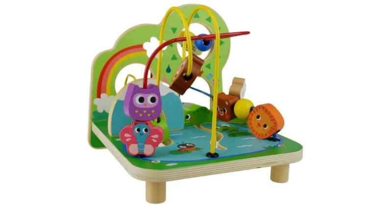 wooden forest bead maze