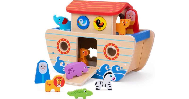 wooden noahs ark tooky